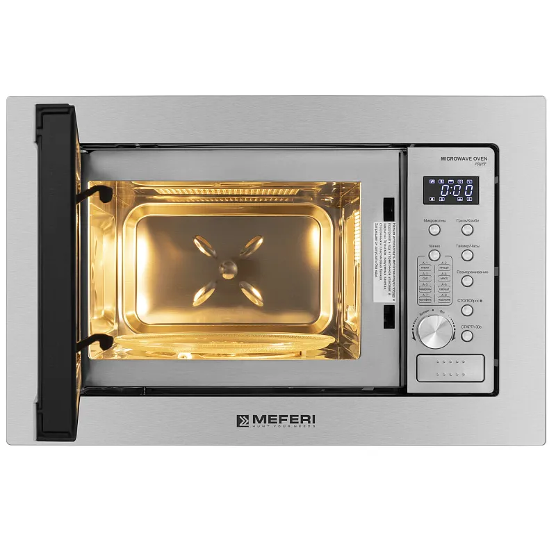 Микроволновая печь встраиваемая MEFERI MMO6020IX POWER