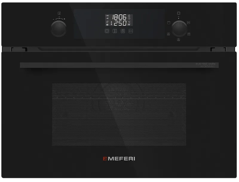 Духовой шкаф электрический MEFERI MEO607BK MICROWAVE