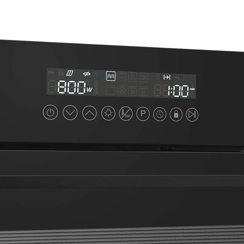 Духовой шкаф электрический MEFERI MEO608BK MICROWAVE