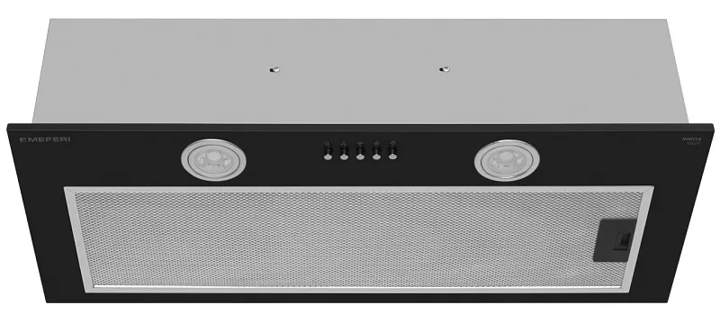 Вытяжка полновстраиваемая MEFERI INBOX70BK POWER