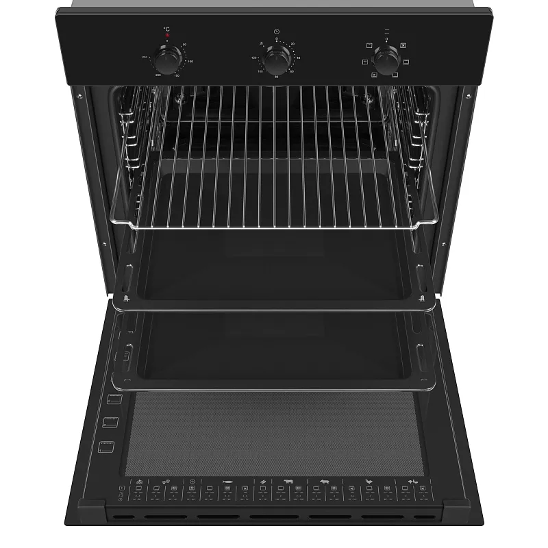 Духовой шкаф электрический MEFERI MEO606BK COMFORT