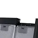 Вытяжка телескопическая кухонная MEFERI SLIDEBOX60BK LIGHT, 60 см, черный, производительность 650 м3/ч, 2 скорости, низкий уровень шума, режимы отвод и рециркуляция, гарантия 3 года