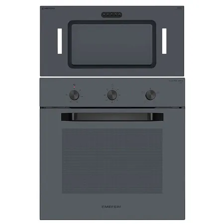 Комплект встраиваемой техники MEFERI 60см серый MS60GR24