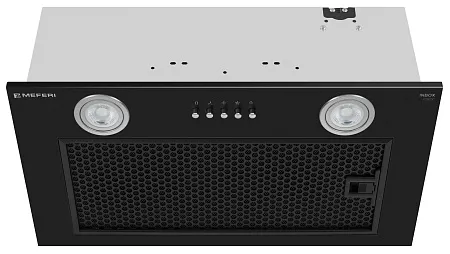 Вытяжка кухонная MEFERI INBOX52BK POWER, 52 см, встраиваемая, черная, производительность 900 м3/ч, 3 скорости, низкий уровень шума, режимы отвод и рециркуляция, гарантия 3 года Вытяжка кухонная MEFERI INBOX52BK POWER, 52 см, встраиваемая, черная, производительность 900 м3/ч, 3 скорости, низкий уровень шума, режимы отвод и рециркуляция, гарантия 3 года