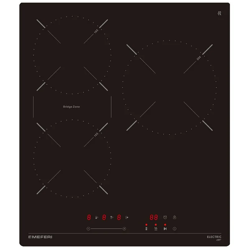 Варочная панель электрическая MEFERI MEH453BK LIGHT - изображение varochnaya_panel_elektricheskaya_meh453bk_light  