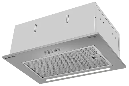 Вытяжка кухонная MEFERI SMARTBOX45IX POWER, 45 см, встраиваемая, серая, производительность 900 м3/ч, 3 скорости, низкий уровень шума, режимы отвод и рециркуляция, гарантия 3 года Вытяжка кухонная MEFERI SMARTBOX45IX POWER, 45 см, встраиваемая, серая, производительность 900 м3/ч, 3 скорости, низкий уровень шума, режимы отвод и рециркуляция, гарантия 3 года