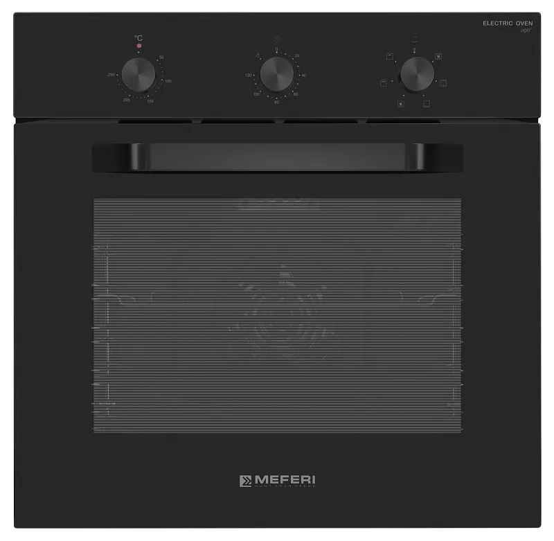 Духовой шкаф электрический MEFERI MEO606BK LIGHT - изображение dukhovoy_shkaf_elektricheskiy_meo606bk_light  