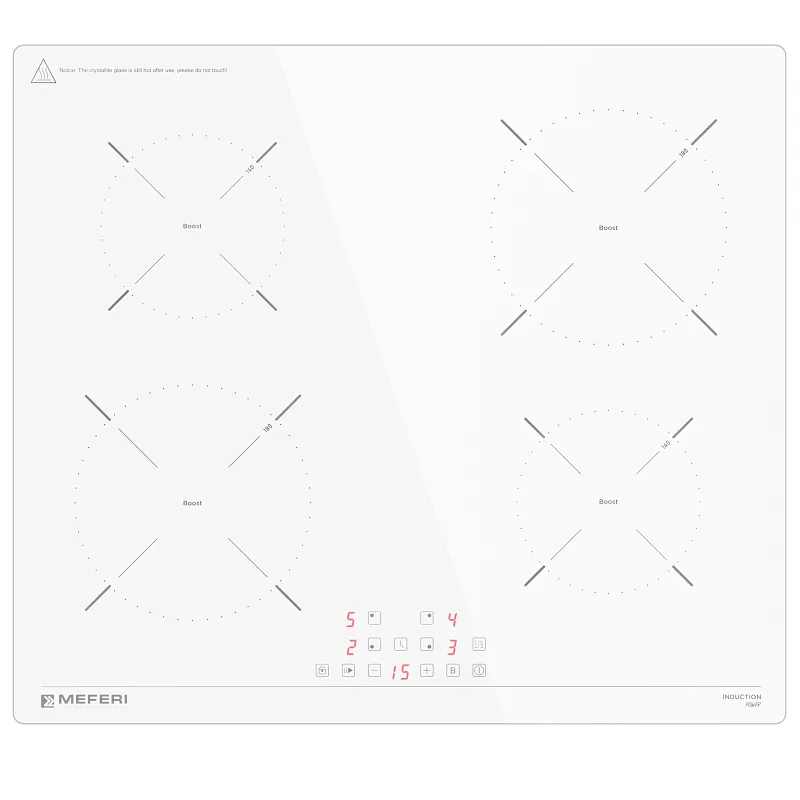 Комплект встраиваемой техники 60см белый MEFERI MS60WH33