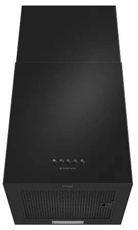 Кубическая вытяжка кухонная MEFERI ROOMBOX40BK LIGHT, пристенная, 40 см, черная, квадратная, производительность 650 м3/ч, 3 скорости, низкий уровень шума, режимы отвод и рециркуляция, гарантия 3 года Кубическая вытяжка кухонная MEFERI ROOMBOX40BK LIGHT, пристенная, 40 см, черная, квадратная, производительность 650 м3/ч, 3 скорости, низкий уровень шума, режимы отвод и рециркуляция, гарантия 3 года