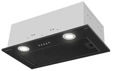 Вытяжка кухонная MEFERI INBOX52BK LIGHT, 52 см, встраиваемая, черная, производительность 650 м3/ч, 3 скорости, низкий уровень шума, режимы отвод и рециркуляция, гарантия 3 года Вытяжка кухонная MEFERI INBOX52BK LIGHT, 52 см, встраиваемая, черная, производительность 650 м3/ч, 3 скорости, низкий уровень шума, режимы отвод и рециркуляция, гарантия 3 года