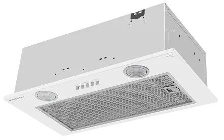 Вытяжка кухонная MEFERI INBOX52WH POWER, 52 см, встраиваемая, белая, производительность 900 м3/ч, 3 скорости, низкий уровень шума, режимы отвод и рециркуляция, гарантия 3 года Вытяжка кухонная MEFERI INBOX52WH POWER, 52 см, встраиваемая, белая, производительность 900 м3/ч, 3 скорости, низкий уровень шума, режимы отвод и рециркуляция, гарантия 3 года