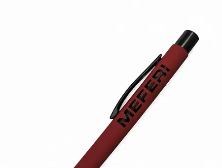 Ручка автоматическая шариковая в красном корпусе MEFERI ballpoint pen RD Ручка автоматическая шариковая в красном корпусе MEFERI ballpoint pen RD