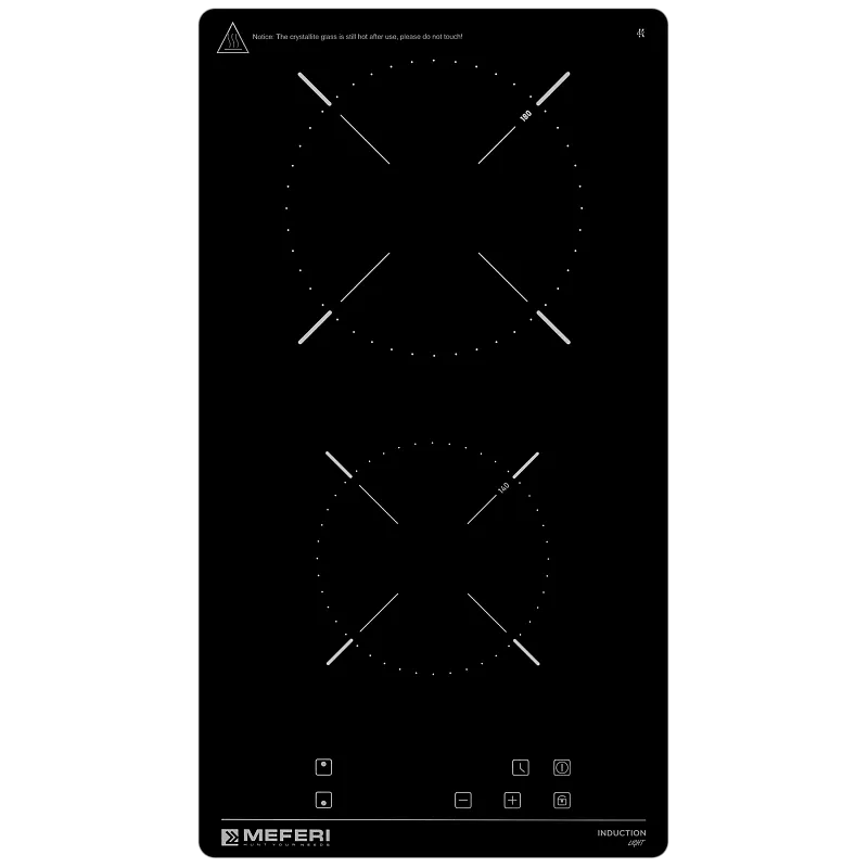 Варочная панель индукционная MEFERI MIH302BK LIGHT - изображение varochnaya_panel_induktsionnaya_mih302bk_light  