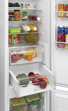 Холодильник встраиваемый MEFERI MBR193 LOW FROST LIGHT (модификация 2026 года), двухкамерный, двухдверный, перенавешиваемые двери, NoFrost в морозильной камере Холодильник встраиваемый MEFERI MBR193 LOW FROST LIGHT (модификация 2026 года), двухкамерный, двухдверный, перенавешиваемые двери, NoFrost в морозильной камере