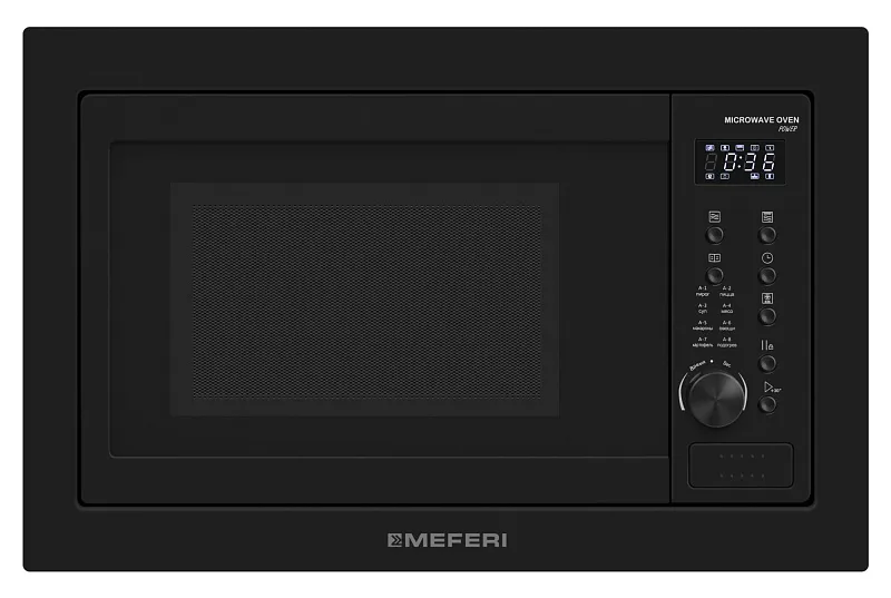 Микроволновая печь встраиваемая MEFERI MMO6025BK POWER