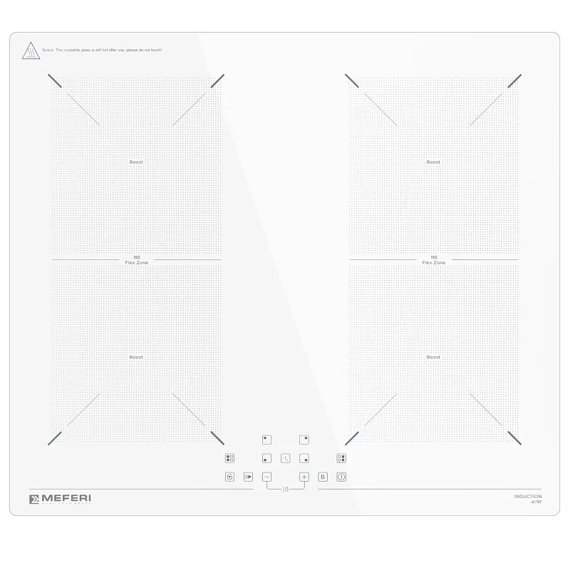 Варочная панель индукционная MEFERI MIH604WH ULTRA - изображение varochnaya_panel_induktsionnaya_mih604wh_ultra  