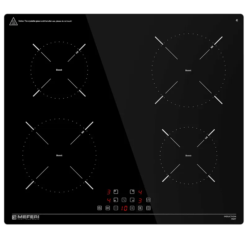 Комплект встраиваемой техники 60см черный MEFERI MS60BK03