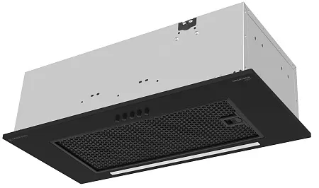 Вытяжка кухонная MEFERI SMARTBOX60BK POWER, 60 см, встраиваемая, черная, производительность 900 м3/ч, 3 скорости, низкий уровень шума, режимы отвод и рециркуляция, гарантия 3 года Вытяжка кухонная MEFERI SMARTBOX60BK POWER, 60 см, встраиваемая, черная, производительность 900 м3/ч, 3 скорости, низкий уровень шума, режимы отвод и рециркуляция, гарантия 3 года