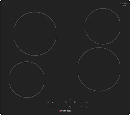 Варочная панель электрическая MEFERI MEH604BK COMFORT Варочная панель электрическая MEFERI MEH604BK COMFORT
