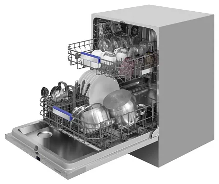 Посудомоечная машина встраиваемая MEFERI MDW6062 LIGHT(модификация 2025 года), 60 см, напольная, 12 комплектов посуды, 6 программ, 2 корзины, половинная загрузка, отсрочка, таймер, защита от протечек Посудомоечная машина встраиваемая MEFERI MDW6062 LIGHT(модификация 2025 года), 60 см, напольная, 12 комплектов посуды, 6 программ, 2 корзины, половинная загрузка, отсрочка, таймер, защита от протечек