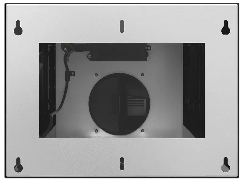 Вытяжка кухонная кубическая островная MEFERI ROOMBOX40BK ISLA COMFORT