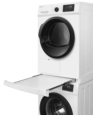 Колонна из стиральной и сушильной машин белая MEFERI MS10WH81 ULTRA Колонна из стиральной и сушильной машин белая MEFERI MS10WH81 ULTRA