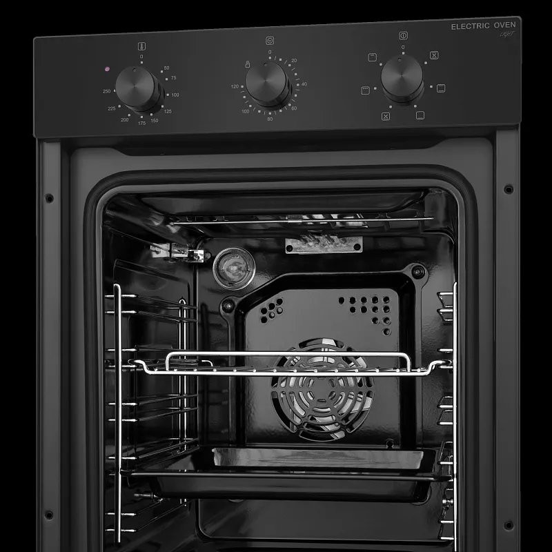 Комплект встраиваемой техники 45 см черный MEFERI MS45BK02