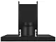 Вытяжка кухонная MEFERI SLIMBOX60BK LIGHT, 60 см, купольная, черная, производительность 650 м3/ч, 3 скорости, низкий уровень шума, режимы отвод и рециркуляция, гарантия 3 года