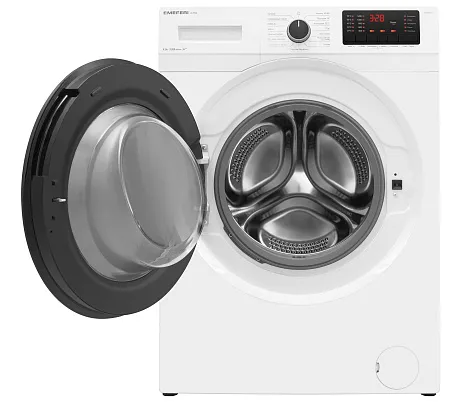 Стиральная машина с инвертором и паром MEFERI MFW091216WH ULTRA отдельностоящая белая, загрузка 9 кг Стиральная машина с инвертором и паром MEFERI MFW091216WH ULTRA отдельностоящая белая, загрузка 9 кг