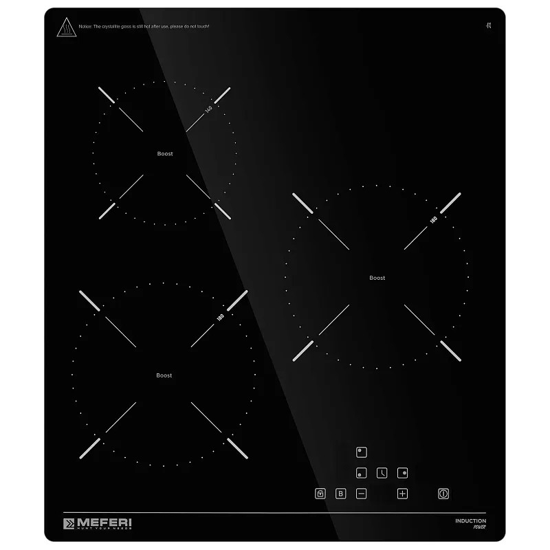 Комплект встраиваемой техники MEFERI 45см черный MS45BK26