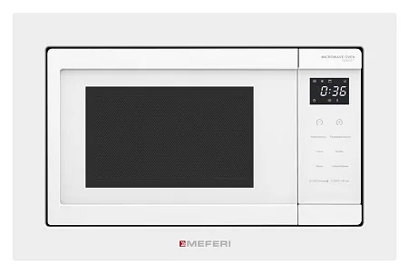 Микроволновая печь встраиваемая MEFERI MMO6020WH COMFORT Микроволновая печь встраиваемая MEFERI MMO6020WH COMFORT