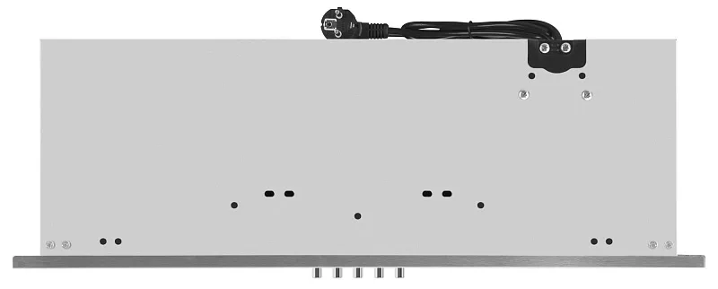 Вытяжка кухонная MEFERI SMARTBOX52IX POWER, 52 см, встраиваемая, серая, производительность 900 м3/ч, 3 скорости, низкий уровень шума, режимы отвод и рециркуляция, гарантия 3 года