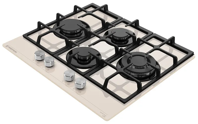 Варочная панель газовая MEFERI MGH604BG GLASS ULTRA