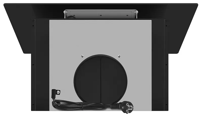 Вытяжка кухонная MEFERI AIRBOX60BK COMFORT PLUS, 60 см, наклонная, черная, стекло, производительность 1200 м3/ч, 3 скорости, низкий уровень шума, режимы отвод и рециркуляция, гарантия 3 года