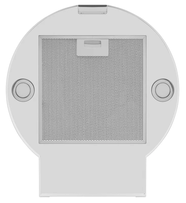 Вытяжка кухонная цилиндрическая настенная MEFERI TUBE40WH COMFORT PLUS, 40 см, белая, производительность 1200 м3/ч, 5 скоростей, низкий уровень шума, режимы отвод и рециркуляция, сенсорное управление, гарантия 3 года