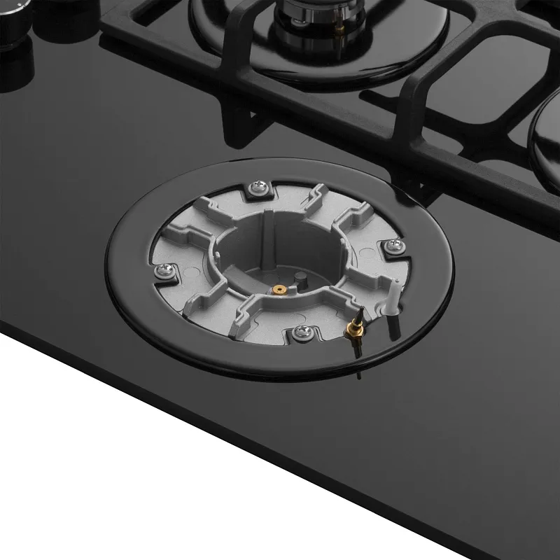Варочная панель газовая MEFERI MGH604BK GLASS ULTRA