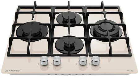 Варочная панель газовая MEFERI MGH604BG GLASS ULTRA Варочная панель газовая MEFERI MGH604BG GLASS ULTRA