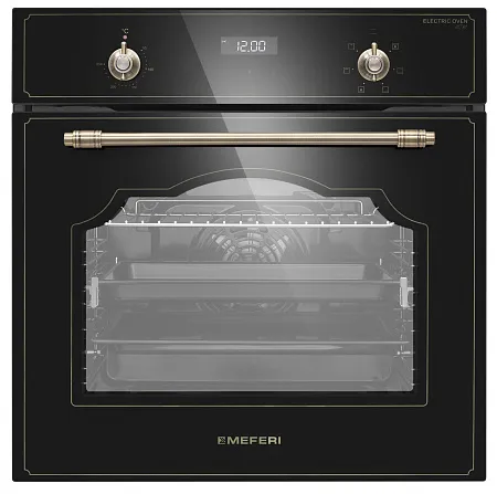 Комплект встраиваемой техники MEFERI 60см черный MS60BK77 Комплект встраиваемой техники MEFERI 60см черный MS60BK77