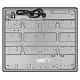 Варочная панель газовая MEFERI MGH604GR GLASS ULTRA