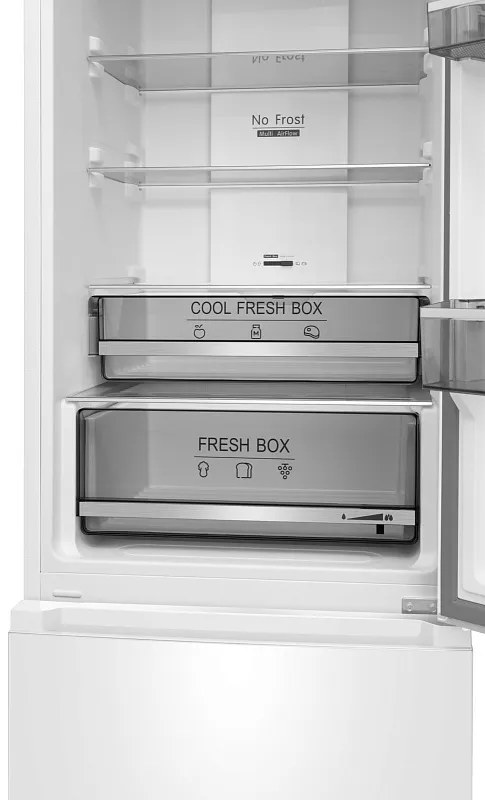 Холодильник отдельностоящий с инвертором MEFERI MFR200WH TOTAL NO FROST COMBI ULTRA