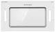 Вытяжка кухонная MEFERI INBOX52WH GLASS ULTRA, 52 см, встраиваемая, белая, стекло, производительность 900 м3/ч, 3 скорости, низкий уровень шума, режимы отвод и рециркуляция, гарантия 3 года