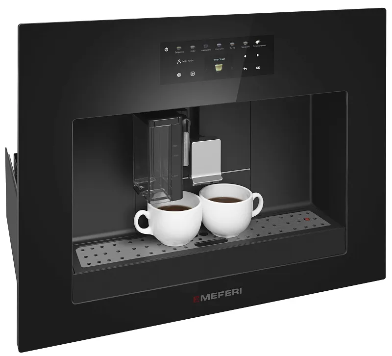 Кофемашина встраиваемая MEFERI MCM6010BK COMFORT PLUS