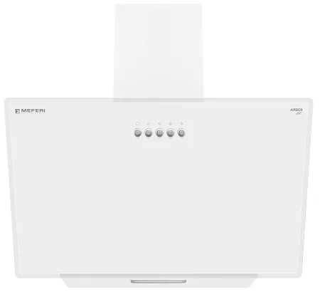 Вытяжка кухонная MEFERI AIRBOX60WH LIGHT, 60 см, наклонная, белая, стекло, производительность 650 м3/ч, 3 скорости, низкий уровень шума, режимы отвод и рециркуляция, гарантия 3 года Вытяжка кухонная MEFERI AIRBOX60WH LIGHT, 60 см, наклонная, белая, стекло, производительность 650 м3/ч, 3 скорости, низкий уровень шума, режимы отвод и рециркуляция, гарантия 3 года