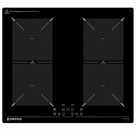 Комплект встраиваемой техники Meferi 60см черный MS60BK33 Комплект встраиваемой техники Meferi 60см черный MS60BK33