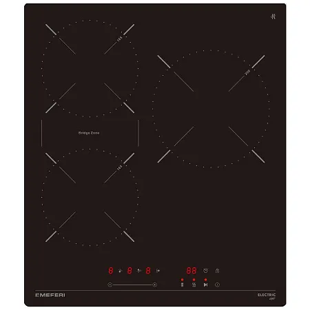 Варочная панель электрическая MEFERI MEH453BK LIGHT (Модификация 2025 года)
