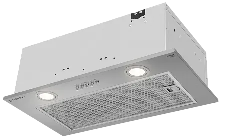 Вытяжка кухонная MEFERI INBOX52IX POWER, 52 см, встраиваемая, серая, производительность 900 м3/ч, 3 скорости, низкий уровень шума, режимы отвод и рециркуляция, гарантия 3 года Вытяжка кухонная MEFERI INBOX52IX POWER, 52 см, встраиваемая, серая, производительность 900 м3/ч, 3 скорости, низкий уровень шума, режимы отвод и рециркуляция, гарантия 3 года