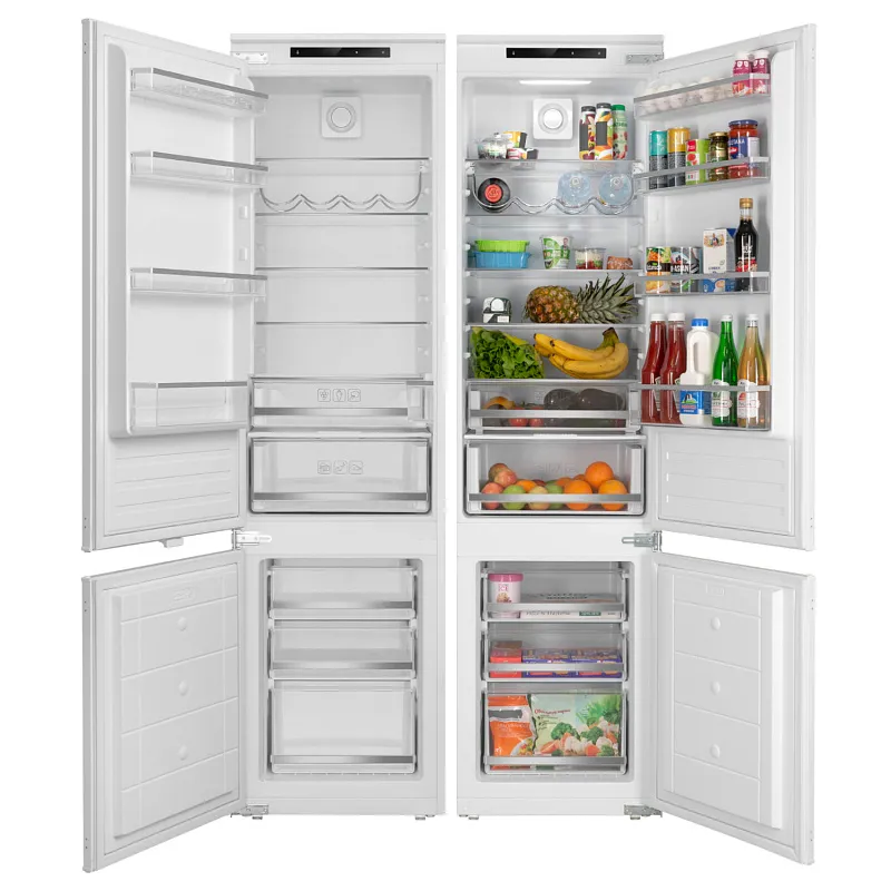 Фото komplekt_vstraivaemoy_tekhniki_iz_kholodilnikov_meferi_ms193_cross_door_light на сайте meferi-home.ru Комплект встраиваемой техники из холодильников MEFERI MS193 CROSS DOOR LIGHT - изображение komplekt_vstraivaemoy_tekhniki_iz_kholodilnikov_meferi_ms193_cross_door_light