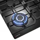 Варочная панель газовая MEFERI MGH604BK GLASS COMFORT