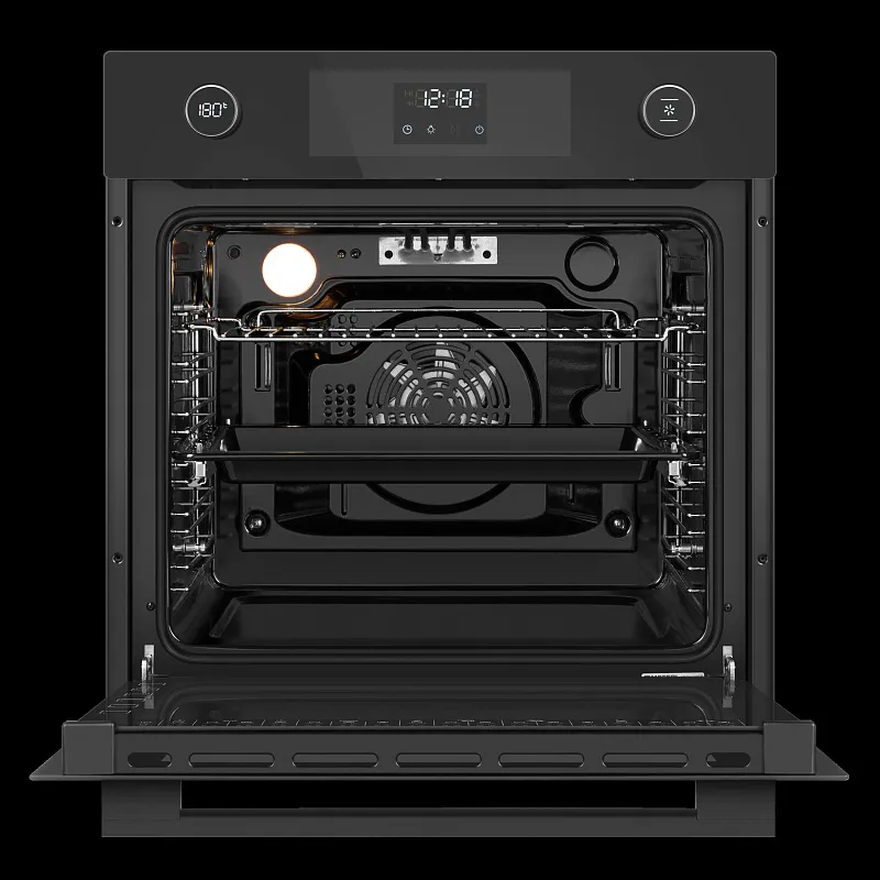 Комплект встраиваемой техники 60см черный MEFERI MS60BK22