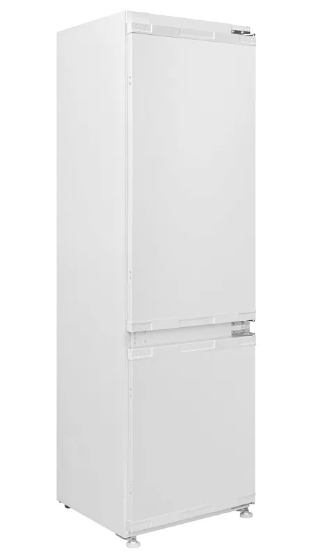 Холодильник встраиваемый MEFERI MBR177 LOW FROST LIGHT (модификация 2025), двухкамерный, двухдверный, перенавешиваемые двери, с зоной свежести